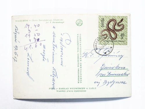 NAŁĘCZÓW - CHATA ŻEROMSKIEGO, MUZEUM 1967