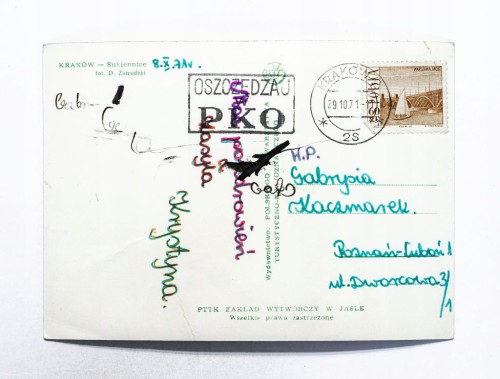 KRAKÓW - SUKIENNICE 1971