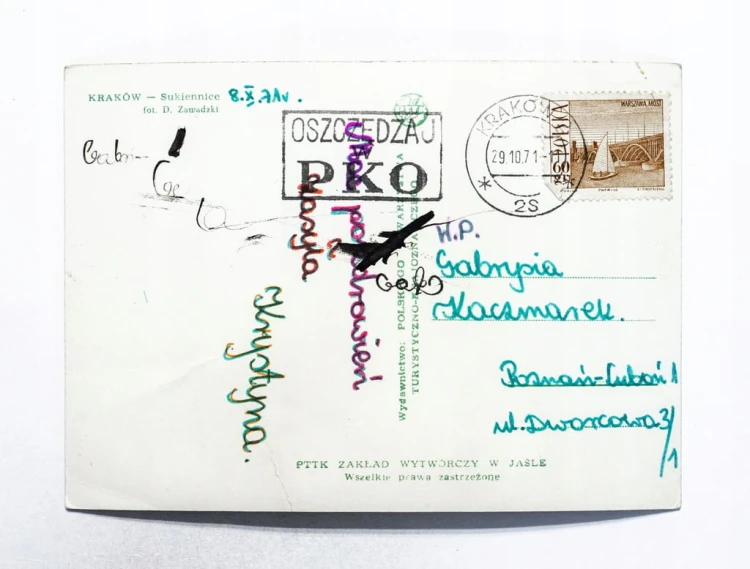 KRAKÓW - SUKIENNICE 1971