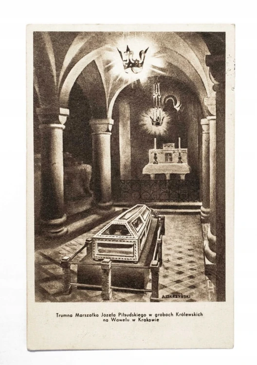 KRAKÓW - WAWEL, TRUMNA J. PIŁSUDSKIEGO 1937