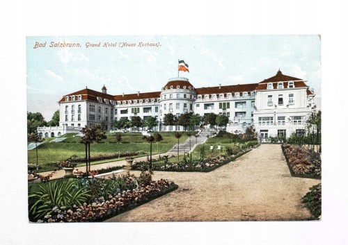 SZCZAWNO ZDRÓJ - GRAND HOTEL, DOM ZDROJOWY, pocz. XX w.