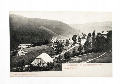 SZPINDLEROWY MŁYN - KARKONOSZE, KOŚCIÓŁ, pocz. XX w.