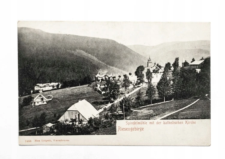 SZPINDLEROWY MŁYN - KARKONOSZE, KOŚCIÓŁ, pocz. XX w.
