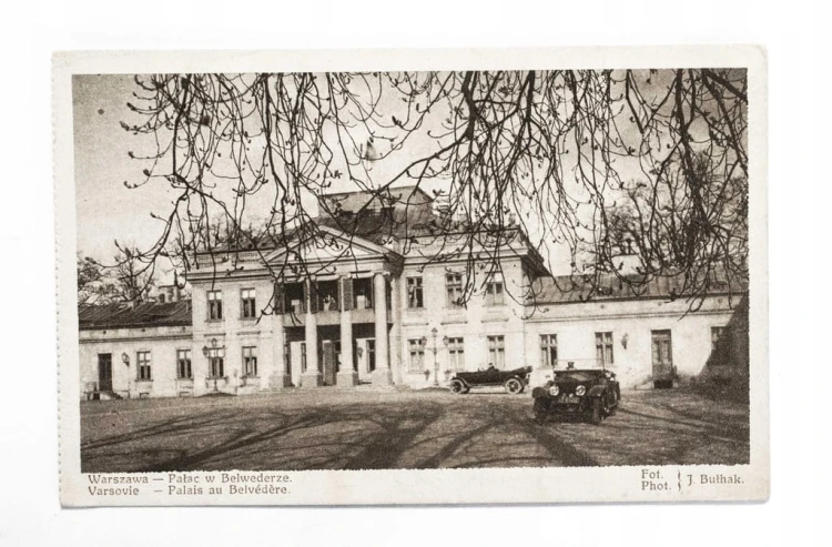 WARSZAWA - PAŁAC W BELWEDERZE, SOMACHODY II RP