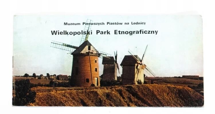 KSIĄŻKA MUZEUM PIERWSZYCH PIASTÓW NA LEDNICY, WLKP PARK ETNOGRAFICZNY 1983