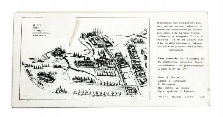 KSIĄŻKA MUZEUM PIERWSZYCH PIASTÓW NA LEDNICY, WLKP PARK ETNOGRAFICZNY 1983