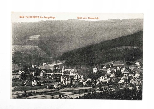 ŚWIERADÓW ZDRÓJ - PANORAMA MIASTA 1909