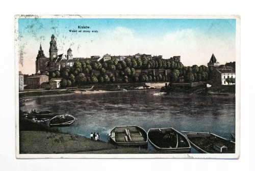 KRAKÓW - WISŁA, WAWEL 1914