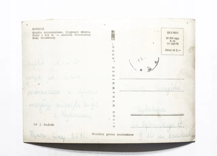 KŁOBUCK - OSIEDLE, PAŁAC, SIEDZIBA PRN 1967