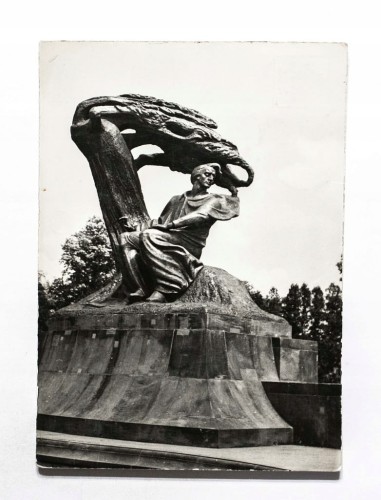 WARSZAWA - POMNIK FRYDERYKA CHOPINA 1965