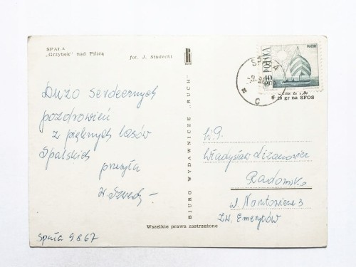 SPAŁA - GRZYBEK NAD PILICĄ 1967