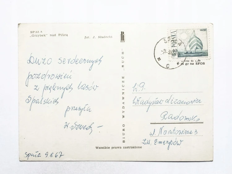 SPAŁA - GRZYBEK NAD PILICĄ 1967