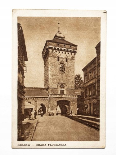 KRAKÓW - BRAMA FLORIAŃSKA II RP