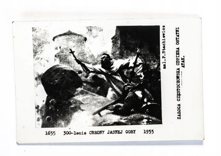 CZĘSTOCHOWA - 300 LECIE OBRONY JASNEJ GÓRY 1955