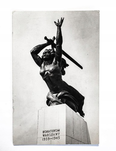 WARSZAWA - POMNIK BOHATERÓW WARSZAWY 1966