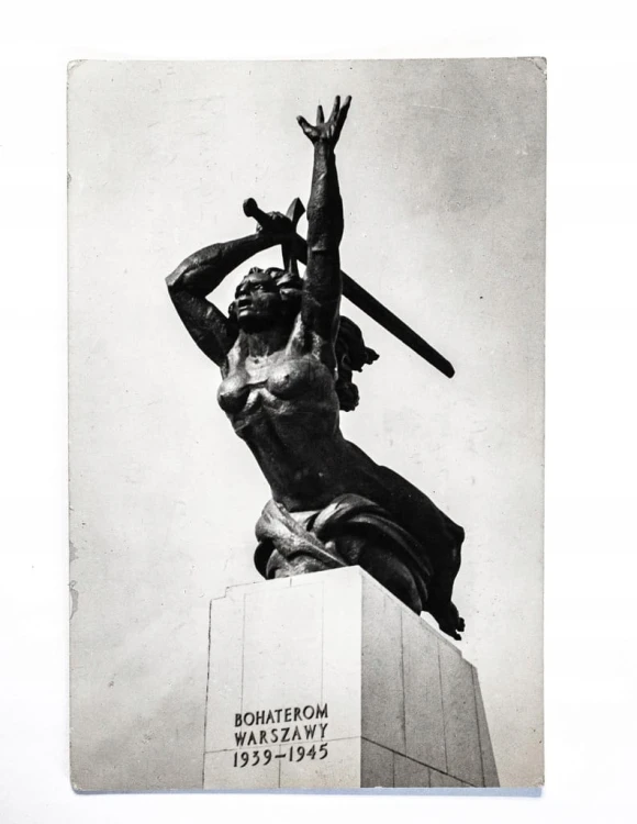 WARSZAWA - POMNIK BOHATERÓW WARSZAWY 1966