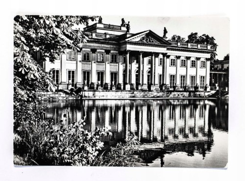 WARSZAWA - PAŁAC W ŁAZIENKACH 1958