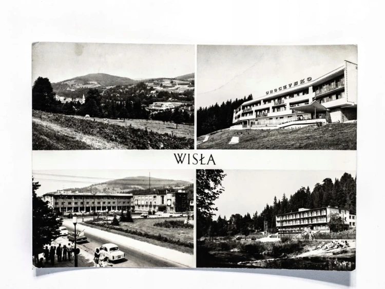 WISŁA - UZDROWISKO, DOM WYPOCZYNKOWY UROCZYSKO I LIMBA, DOM ZDROJOWY 1975