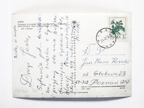 WISŁA - UZDROWISKO, DOM WYPOCZYNKOWY UROCZYSKO I LIMBA, DOM ZDROJOWY 1975