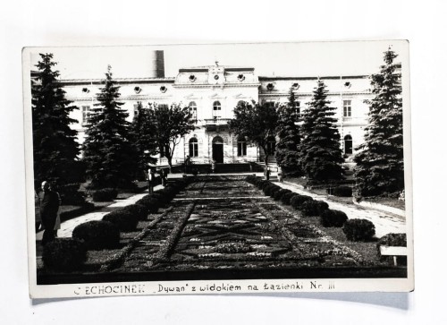 CIECHOCINEK - DYWAN KWIATOWY, ŁAZIENKI 1959
