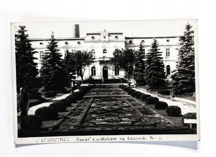CIECHOCINEK - DYWAN KWIATOWY, ŁAZIENKI 1959