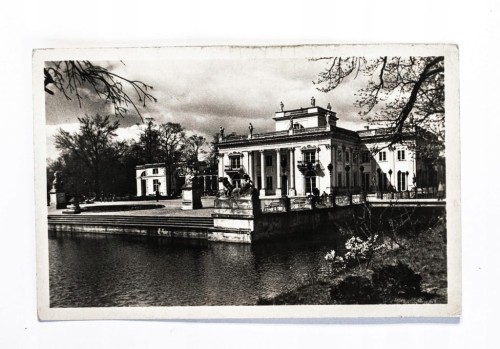 WARSZAWA - PAŁAC W ŁAZIENKACH l. 50/60
