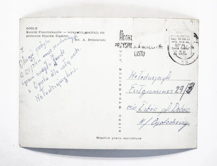 OPOLE - KOŚCIÓŁ FRANCISZKANÓW l. 60