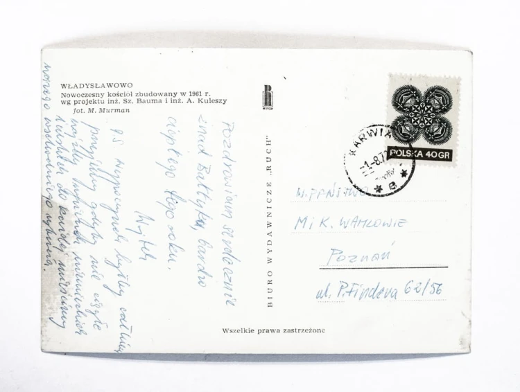 WŁADYSŁAWOWO - NOWOCZESNY KOŚCIÓŁ 1972