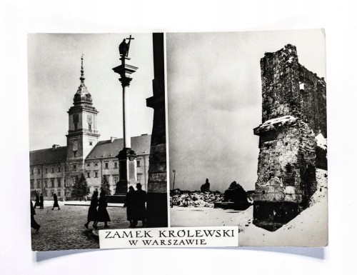 WARSZAWA - ZAMEK KRÓLEWSKI l. 70