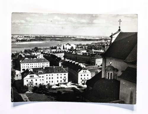 WARSZAWA - WIDOK NA MARIENSZTAT 1960