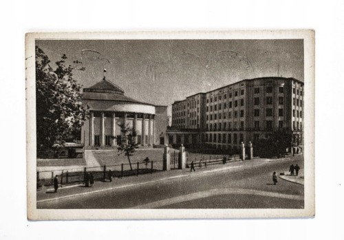 WARSZAWA - GMACH SEJMU 1953