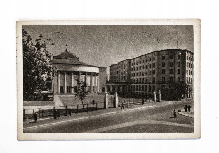 WARSZAWA - GMACH SEJMU 1953