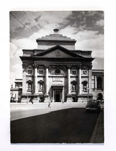 WARSZAWA - KOŚCIÓŁ ŚW. ANNY 1957