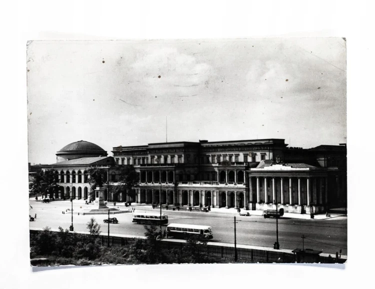 WARSZAWA - BUDOWLE CORAZZIAŃSKIE, PLAC DZIERŻYŃSKIEGO 1963