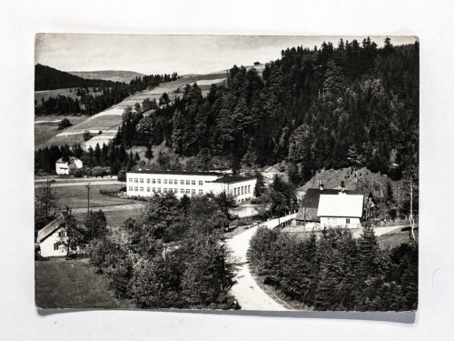 WISŁA - WIDOK Z WIADUKTU 1959