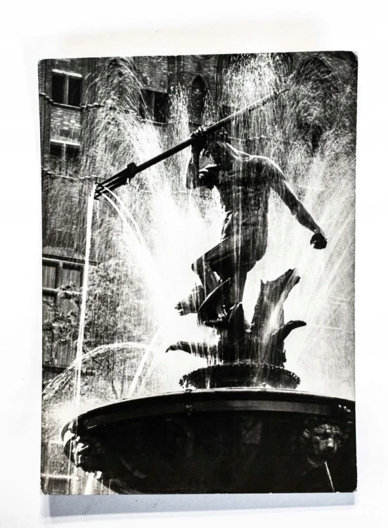 GDAŃSK - FONTANNA NEPTUNA 1965