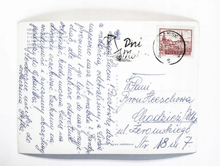 GDAŃSK - FONTANNA NEPTUNA 1965