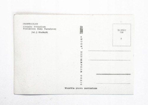 INOWROCŁAW - SIEDZIBA PREZYDIUM PRN l. 60
