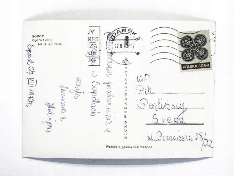 SOPOT - OPERA LEŚNA 1972