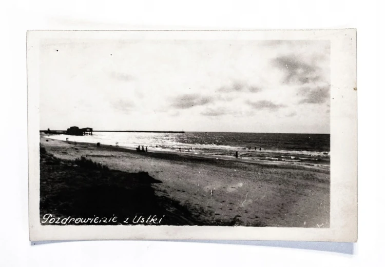 USTKA - PLAŻA, MORZE l. 50/60