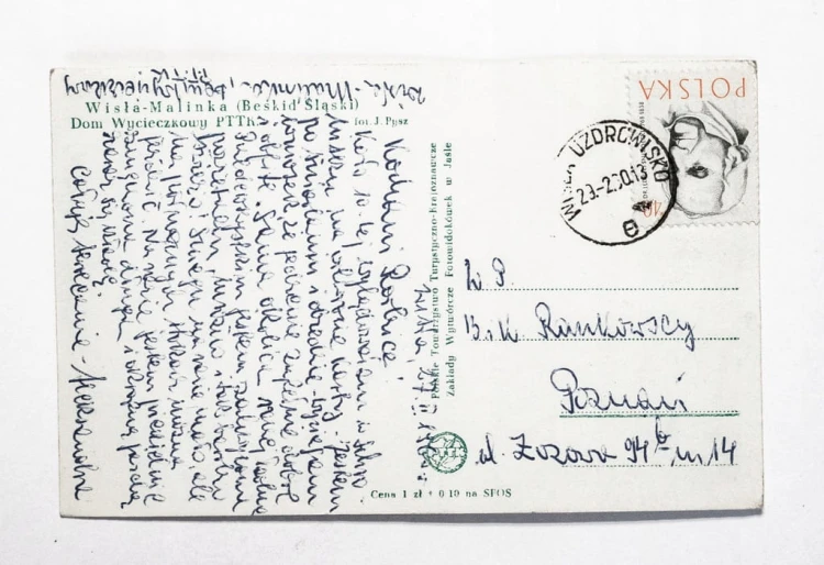 WISŁA MALINKA - DOM WYCIECZKOWY PTTK 1960