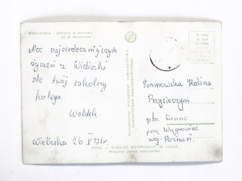 WIELICZKA - GÓRNICY W PRZODKU 1971