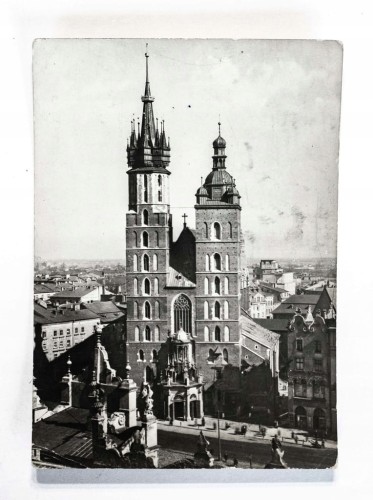 KRAKÓW - KOŚCIÓŁ MARIACKI 1956