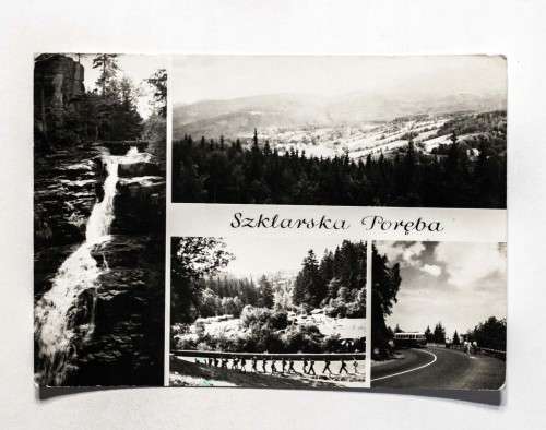 SZKLARSKA PORĘBA - WODOSPAD KAMIEŃCZYKA, ZAKRĘT ŚMIERCI, CAMPING 1978