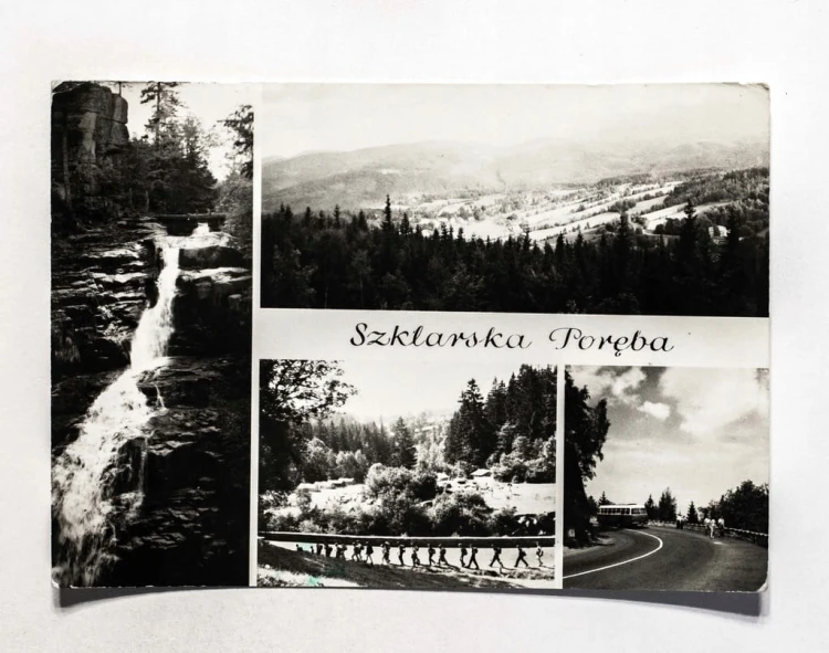 SZKLARSKA PORĘBA - WODOSPAD KAMIEŃCZYKA, ZAKRĘT ŚMIERCI, CAMPING 1978