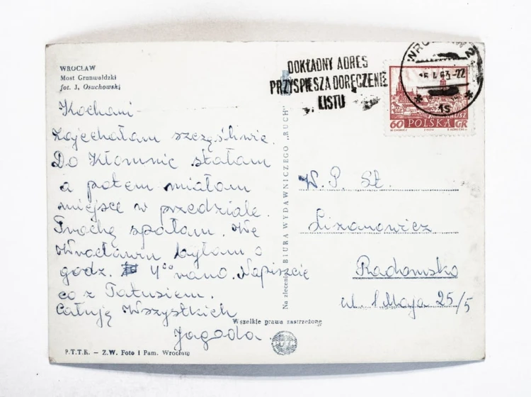 WROCŁAW - MOST GRUNWALDZKI 1963
