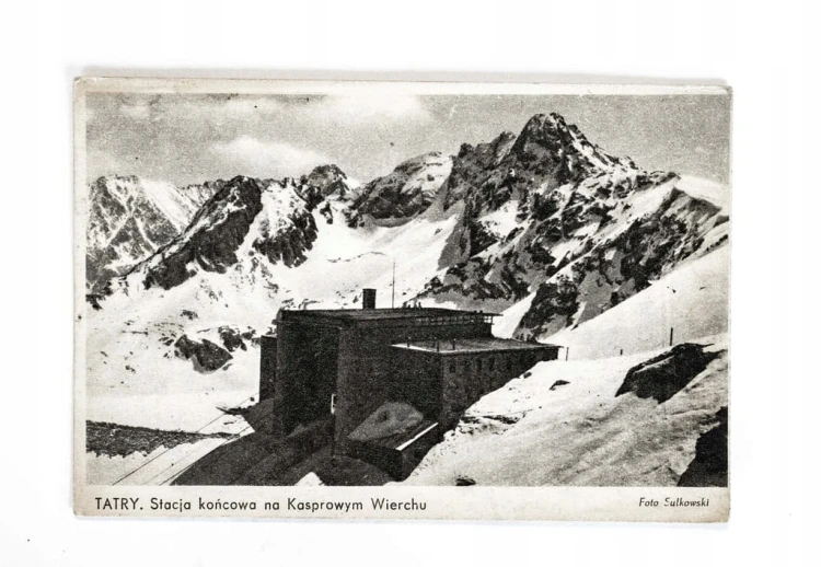 TATRY - STACJA KOŃCOWA NA KASPROWYM WIERCHU 1948