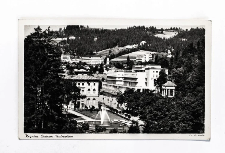 KRYNICA - CENTRUM UZDROWISKA 1962