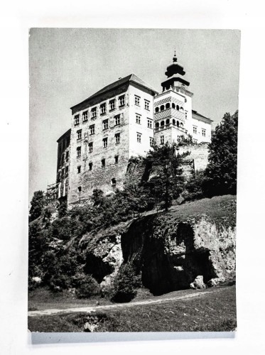 STARA POCZTÓWKA - OJCOWSKI PARK NARODOWY, ZAMEK W PIESKOWEJ SKALE l. 60