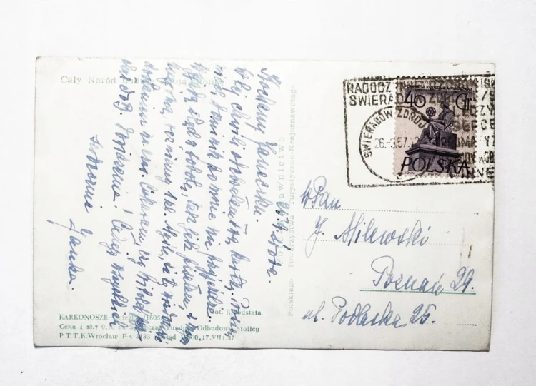 KARKONOSZE - ŚNIEŻKA 1957